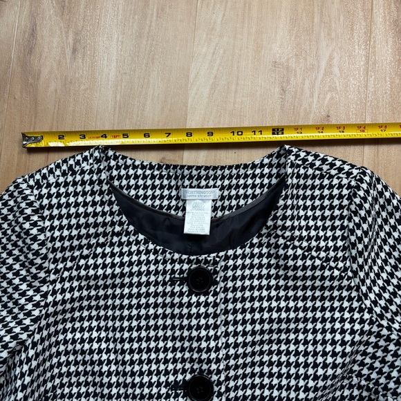Worthington Black and White Pea Coat - Picture 12 of 12